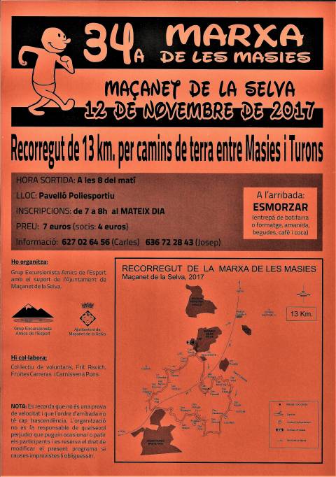 34ª Marxa Popular de les Masies