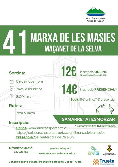 41a Marxa de les Masies