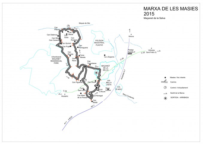 32ª Marxa Popular de les Masies